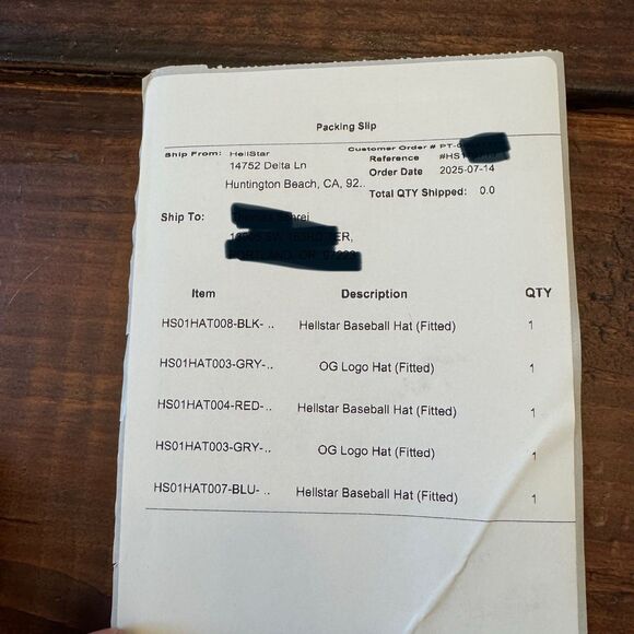 HELLSTAR Baseball Fitted Hat - Picture 6 of 6